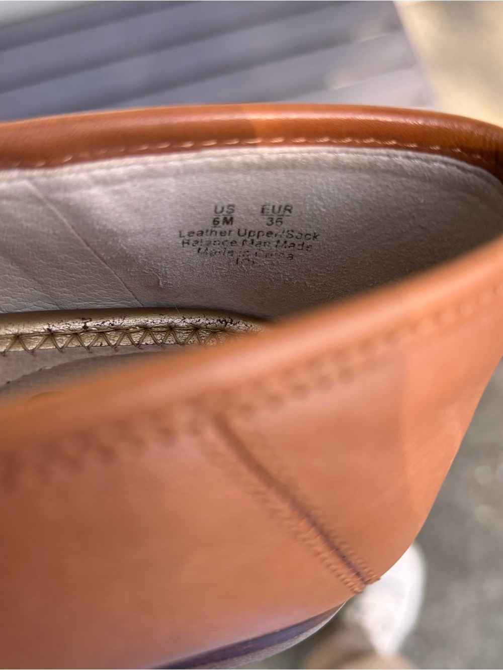 Sam Edelman Woman’s Cognac Leather Bit Loafers - Picture 11 of 11